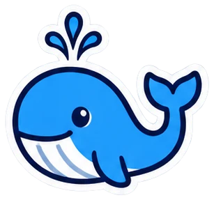 whale: ballena en inglés (dibujo)