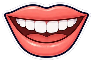 mouth: boca en inglés (dibujo)