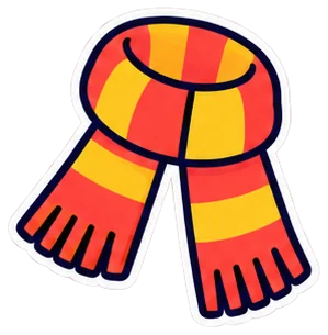 scarf: bufanda en inglés (dibujo)