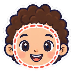 face: cara en inglés (dibujo)