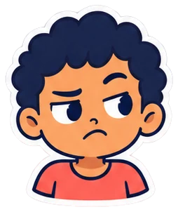 jealous: celoso, celosa en inglés (dibujo)