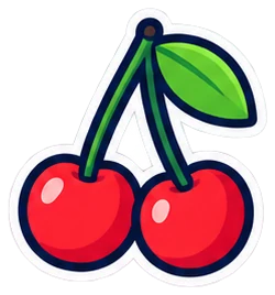 cherry: cereza en inglés (dibujo)