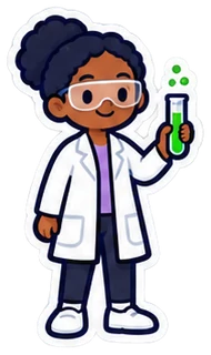 scientist: científico, científica en inglés (dibujo)