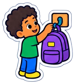 Colgar la mochila