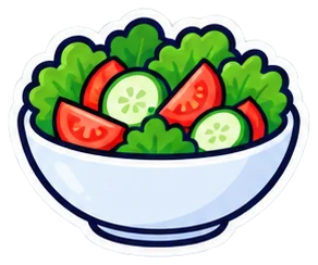 salad: ensalada en inglés (dibujo)