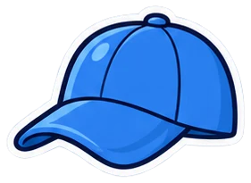 cap: gorra en inglés (dibujo)