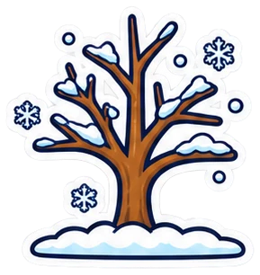 winter: invierno en inglés (dibujo)