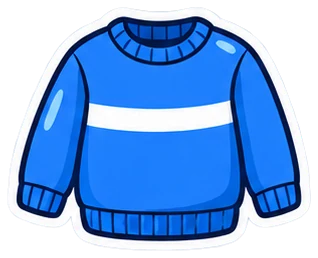 sweater: jersey en inglés (dibujo)