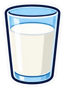 milk: leche en inglés (dibujo)