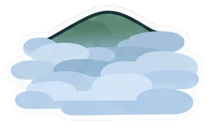 fog: niebla en inglés (dibujo)
