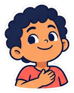 proud: orgulloso, orgullosa en inglés (dibujo)