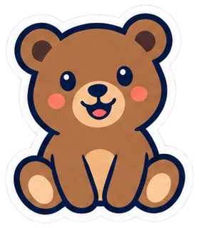 bear: oso en inglés (dibujo)