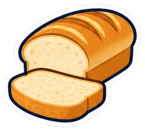 bread: pan en inglés (dibujo)