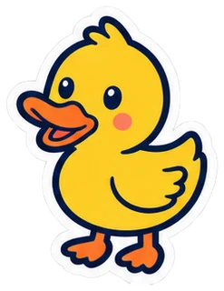 duck: pato en inglés (dibujo)