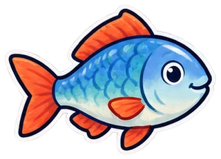 fish: pez en inglés (dibujo)