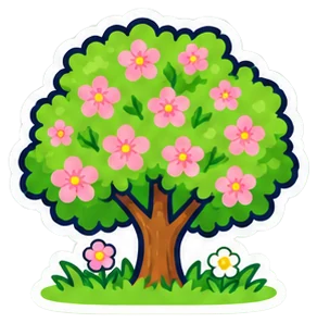 spring: primavera en inglés (dibujo)