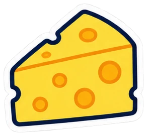 cheese: queso en inglés (dibujo)