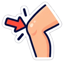 knee: rodilla en inglés (dibujo)