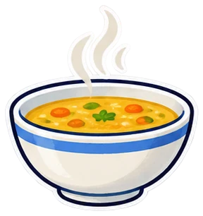 soup: sopa en inglés (dibujo)