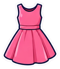 dress: vestido en inglés (dibujo)