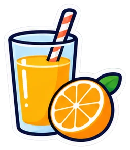 juice: zumo en inglés (dibujo)