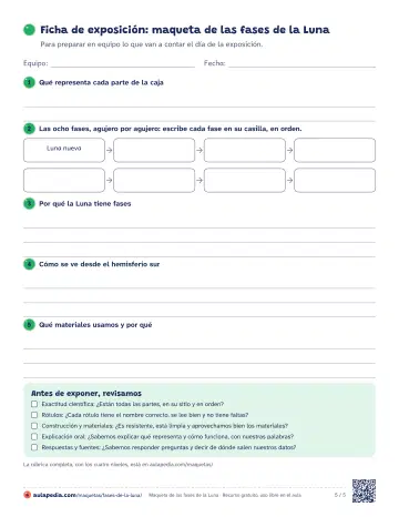 Hoja 5 del PDF: ficha de exposición