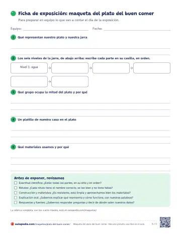 Hoja 5 del PDF: ficha de exposición