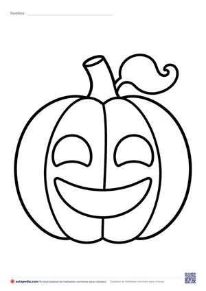 Vista previa de «Calabaza de Halloween sonriente»