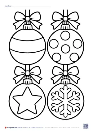 Vista previa de «Cuatro bolas de Navidad»