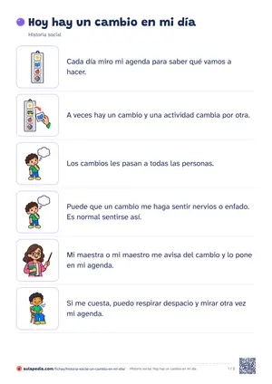 Vista previa de «Un cambio en mi día»