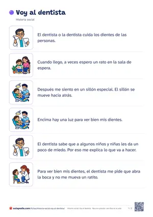 Vista previa de «Voy al dentista»