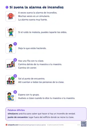 Vista previa de «Si suena la alarma»