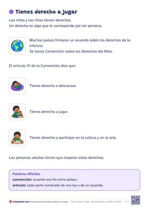 Vista previa de «Tienes derecho a jugar»
