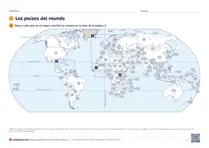 Vista previa de «Mapamundi para completar»