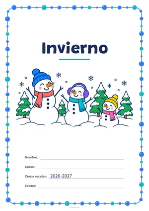 Vista previa de «Portada: muñecos de nieve»