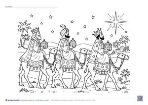 Vista previa de «Reyes Magos en camello»