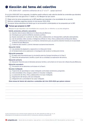 Vista previa de «Elección del tema del CTE»